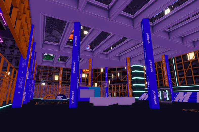 Yahoo's the Abyss of Kwun Tong exhibition in the Decentraland metaverse